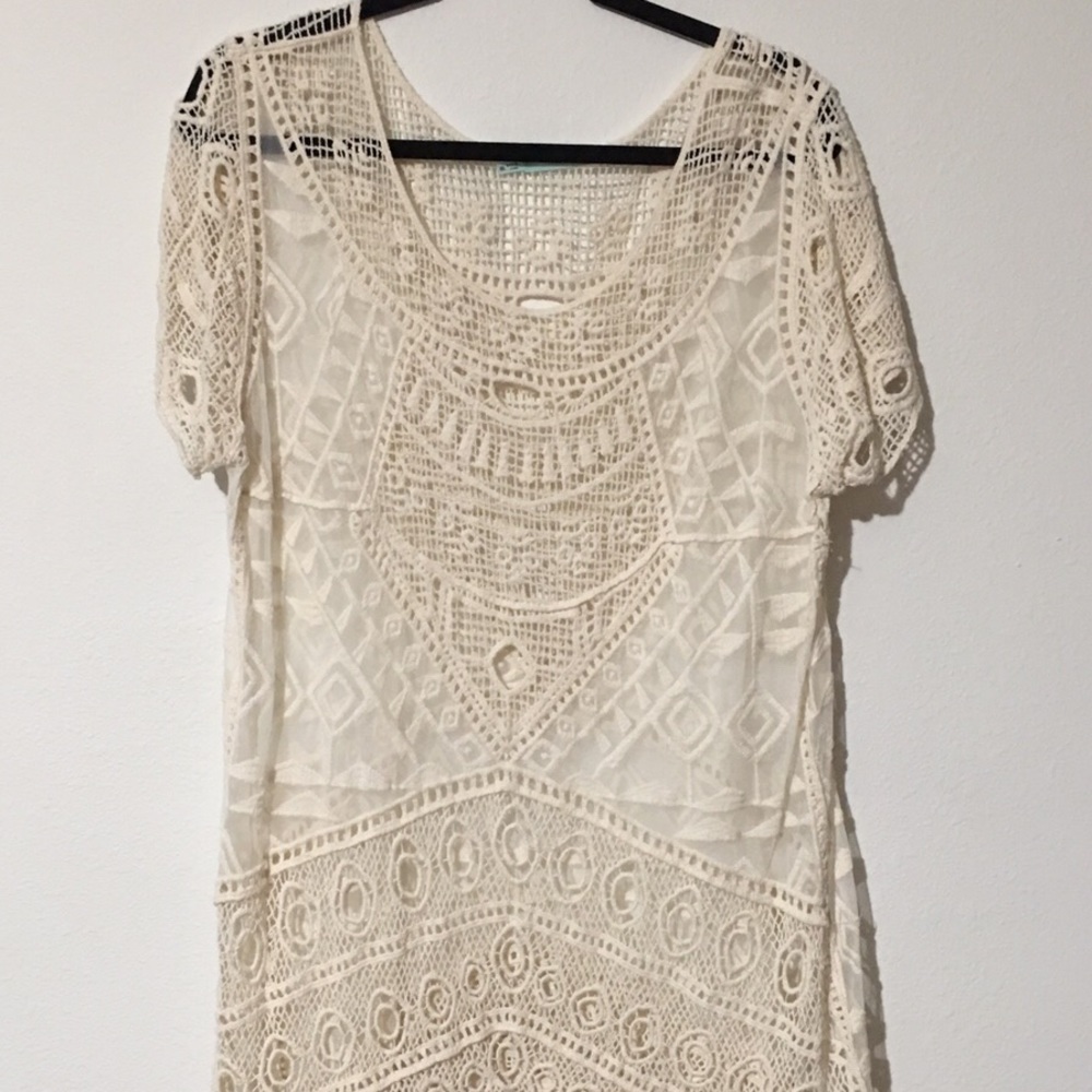 Lace tunic